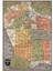 Movie Map - A Map Using Film Titles As The Road Names And Locations Tablo Ahşap Poster Dekoratif 1