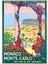 1920 Monaco Monte Carlo Güneş Ülkesinde Poster Tablo Ahşap Poster Dekoratif 1