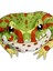 Pacman Kurbağası (Ceratophrys Cranwelli) Tablo Ahşap Poster Dekoratif 1