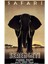 Seyahat Posteri: Serengeti Tanzanya Safari Tablo Ahşap Poster Dekoratif 1