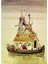 W Heath Robinson'dan “nuh'un Arkı” Tablo Ahşap Poster Dekoratif 1
