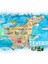 Tenerife Canarias Ispanya Simgesel Yapılar Resimli Harita Tablo Ahşap Poster Dekoratif 1