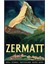 Isviçre Zermatt Travel 1933 Tablo Ahşap Poster Dekoratif 1