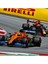 Lando Norris, 2020 Avusturya Grand Prix Max Verstappen ile Savaşıyor Tablo Ahşap Poster Dekoratif 1