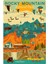 Retro Rocky Dağı Milli Parkı Seyahat Çıkartması, Colorado Abd Tablo Ahşap Poster Dekoratif 1