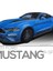 2020 Ford Mustang Gt Fastback 'meraklıları Serisi' Tablo Ahşap Poster Dekoratif 1