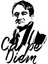 Carpe Diem (Dead Poets Society) Tablo Ahşap Poster Dekoratif 1