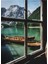 Macerayı Yaşa - Lago Di Braies Xııı Tablo Ahşap Poster Dekoratif 1