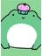 Cupcake Kurbağa Tablo Ahşap Poster Dekoratif 1