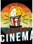 Retro Cinema Popcorn Moviegoers Tablo Ahşap Poster Dekoratif 1