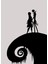 Jack ve Sally Tablo Ahşap Poster Dekoratif 1