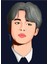 Bts Jimin Tablo Ahşap Poster Dekoratif KOD5014 1