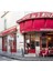 Paris'te Red Cafe Tablo Ahşap Poster Dekoratif 1
