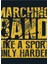 Sadece Bir Spor Gibi Komik Bando Daha Zor Müzik Tablo Ahşap Poster Dekoratif 1