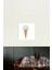 Sprinkles ile Minty Blue Dondurma Külahı Tablo Ahşap Poster Dekoratif 2
