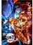 Demon Slayer Rengoku Vs Akaza Tablo Ahşap Poster Dekoratif 1