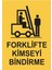 Letbil Reklam Fortlifte Kimseye Bindirme Uyarı Etiketi - 1 Adet (50X70CM) Folyo Etiket 1