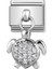 Tekno Trust 18 Ayar Composable Classic Charms Stainless Steel And 925 Sterling Silver Sea Turtle Gümüş 1 Yıl 1