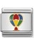Tekno Trust 18 Ayar Composable Classic Tech In Stainless Steel With Enamel And 18K Gold Hot-Air Balloon Sarı 1 1