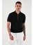 Pamuklu Regular Fit Fermuarlı Polo Yaka T Shirt Erkek Polo Yaka T Shirt 5902915 3