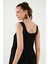 Relaxed Fit Volanlı Uzun Elbise Kadın Elbise 611EL010 5