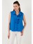 Yakası Volanlı Regular Fit Kolsuz Gömlek Bayan Gömlek 611GO0110 5