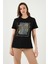 Pamuklu Bisiklet Yaka T Shirt Kadın T Shirt 24Y0723K1 3