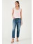 Slim Fit Kalın Askılı Dantelli Kare Yaka Bürümcük Atlet Bayan Atlet 5864979 3