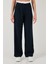 Relaxed Fit Yüksek Bel Bol Paça Pantolon Kadın Pantolon 673P1012 4