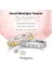 Tekno Trust 1 Yıl Italy Composable Rose Zirkon Taşlı Kalp ve Çelik Bileklik Silver Zirkon Taş Altın Siyah 9 Aya 5