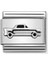 Tekno Trust 18 Ayar Composable Classic Oxıdızed Symbols In St,steel And Sterling Silver (33_VINTAGE Car) 1 Yıl 1