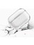 Air Pods Pro Kılıf Şeffaf Sert Kristal Airbag 14 Kılıf-Renksiz 3