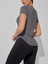 Kadın Dry Fit Running Yoga Hızlı Kuruma Nem Emici Yanları Fileli Hava Alabilen Spor T-Shirt 3