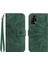 Oppo A74 4g ile Uyumlu Çıkarılabilir Askılı ve Manyetik Kart Tutuculu Kabartmalı Ayçiçeği Cüzdan Telefon Kılıfı (Yurt Dışından) 1