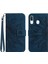 Samsung Galaxy A20E ile Uyumlu Çıkarılabilir Askılı ve Manyetik Kart Tutuculu Kabartmalı Ayçiçeği Cüzdan Telefon Kılıfı (Yurt Dışından) 1