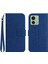 Motorola Edge 40 ile Uyumlu Çıkarılabilir Askılı ve Manyetik Kart Tutuculu Kabartmalı Ayçiçeği Cüzdan Telefon Kılıfı (Yurt Dışından) 1
