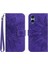 Sony Xperia 5 V ile Uyumlu Çıkarılabilir Askılı ve Manyetik Kart Tutuculu Kabartmalı Ayçiçeği Cüzdan Telefon Kılıfı (Yurt Dışından) 1