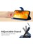 Samsung Galaxy S24 Plus ile Uyumlu Çıkarılabilir Askılı ve Manyetik Kart Tutuculu Kabartmalı Ayçiçeği Cüzdan Telefon Kılıfı (Yurt Dışından) 5