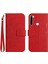 Xiaomi Redmi Note 8t ile Uyumlu Çıkarılabilir Askılı ve Manyetik Kart Tutuculu Kabartmalı Ayçiçeği Cüzdan Telefon Kılıfı (Yurt Dışından) 1