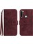 Xiaomi Redmi Note 8 ile Uyumlu Çıkarılabilir Askılı ve Manyetik Kart Tutuculu Kabartmalı Ayçiçeği Cüzdan Telefon Kılıfı (Yurt Dışından) 1