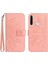 Xiaomi Redmi Note 8 ile Uyumlu Çıkarılabilir Askılı ve Manyetik Kart Tutuculu Kabartmalı Ayçiçeği Cüzdan Telefon Kılıfı (Yurt Dışından) 1