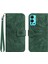 Infinix Hot 12 ile Uyumlu Çıkarılabilir Askılı ve Manyetik Kart Tutuculu Kabartmalı Ayçiçeği Cüzdan Telefon Kılıfı (Yurt Dışından) 1