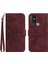 Infinix Hot 10 ile Uyumlu Çıkarılabilir Askılı ve Manyetik Kart Tutuculu Kabartmalı Ayçiçeği Cüzdan Telefon Kılıfı (Yurt Dışından) 1