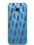 Samsung Galaxy S8 Plus ile Uyumlu 1mm Slim Fit Nazar Boncuğu 4 Baskılı Şeffaf Silikon Kılıf 1