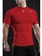 Erkek Premium Nefes Alabilen Hızlı Kuruma Koşu Fitness Reflektör Armalı Spor T-Shirt 2