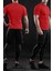 Erkek Premium Nefes Alabilen Hızlı Kuruma Koşu Fitness Reflektör Armalı Spor T-Shirt 3