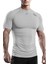 Ghassy Co. Erkek Premium Nefes Alabilen Hızlı Kuruma Koşu Fitness Reflektör Armalı Spor T-Shirt 1