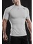 Ghassy Co. Erkek Premium Nefes Alabilen Hızlı Kuruma Koşu Fitness Reflektör Armalı Spor T-Shirt 2