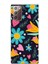 Samsung Galaxy Note 20 ile Uyumlu 1mm Slim Fit Retro Colors 1 Baskılı Şeffaf Silikon Kılıf 1