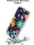 Samsung Galaxy S8 ile Uyumlu 1mm Slim Fit Retro Colors 1 Baskılı Şeffaf Silikon Kılıf 3